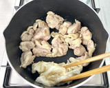 とろ甘ほっこり＊かぼちゃと鶏肉の煮物＊作り方5写真