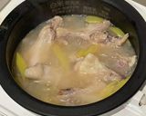 炊飯器で簡単！手羽元で参鶏湯/サムゲタン作り方8写真