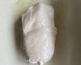 自家製ネギダレで鶏胸肉のガラスープ煮作り方2写真