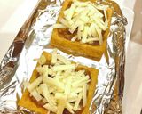 まな板いらず！厚揚げ味噌チーズ焼作り方3写真