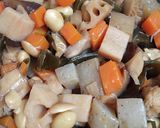 〔常備菜〕おばあちゃんの味染み五目煮豆作り方5写真