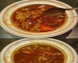 美味ドレ蜂蜜グリーンバジルトマトスープカ作り方3写真