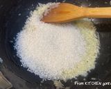 残った鍋つゆ活用！簡単★きのこリゾット作り方4写真