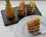 韓国カフェ風。とうもろこしミルフィーユ作り方18写真