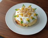 粒粒！とうもろこしバスクチーズケーキ作り方10写真