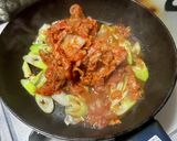 ツナキムパスタ(ツナとキムチ)♪作り方5写真