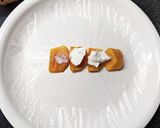 旨♡柿＆クリチーのライスペーパーバター焼作り方2写真