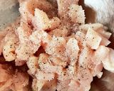 鶏胸肉のレンコンチーズつくねバーグ作り方2写真