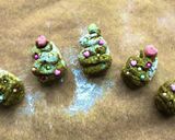 レンジで簡単！クリスマスツリーモンブラン作り方4写真