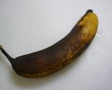 抹茶バナナフラッペ　完熟バナナ作り方1写真
