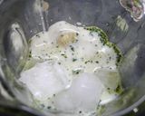 抹茶バナナフラッペ　完熟バナナ作り方2写真
