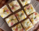 レンジで簡単！ハムチーズコーンの蒸しパン作り方9写真