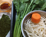 給食の「ほうれん草ののり酢あえ」♡絶品作り方1写真
