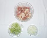 《レンジで簡単》香味ねぎだれチキン作り方1写真