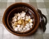 ベビーホタテとキノコの炊込み御飯作り方5写真