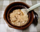 ベビーホタテとキノコの炊込み御飯作り方9写真