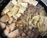 肉豆腐（牛＆鶏むね肉）作り方10写真