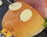 ハロウィン♪おばけのロールパンサンド♪作り方10写真