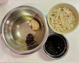 保存食活用♪土鍋で炊き込みご飯作り方2写真