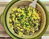 保存食活用♪土鍋で炊き込みご飯作り方7写真