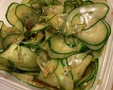 簡単　スライスきゅうりのさっぱりサラダ作り方6写真