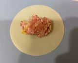 超簡単☆餃子の皮で鶏チーズ揚げ作り方3写真