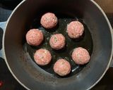 Pasta con Polpette作り方6写真