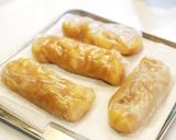 ライスペーパーでサクサクアップルパイ作り方4写真