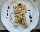 塩昆布で字を書く！ハロウィンなどにも⭐︎作り方3写真