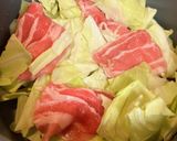 【超簡単10分】キャベツと豚バラの煮物作り方1写真