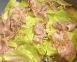 【超簡単10分】キャベツと豚バラの煮物作り方4写真