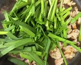 餡でとろ〜り♪豚肉入りのスタミナニラ玉作り方5写真