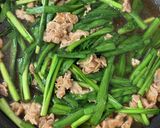 餡でとろ〜り♪豚肉入りのスタミナニラ玉作り方6写真