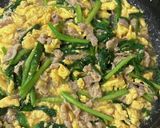 餡でとろ〜り♪豚肉入りのスタミナニラ玉作り方8写真