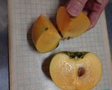 柿の皮むき・種とり作り方5写真