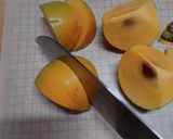 柿の皮むき・種とり作り方8写真