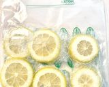レモンの輪切り保存方法・冷凍方法作り方4写真