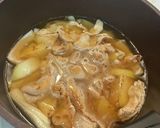 豚バラで居酒屋風！コクを感じる肉じゃが作り方4写真