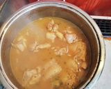 キャベツと長ネギのチキンスープカレー作り方4写真