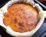 バスク風カボチャチーズケーキ作り方8写真
