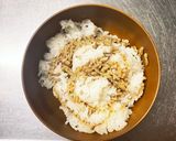 簡単&時短　コンビニからマヨあげ丼作り方4写真