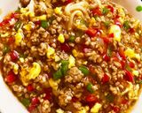 ガパオ風あんかけうどん作り方9写真