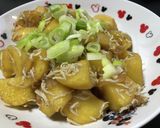 レンジで簡単じゃがちりめんバター醤油和え作り方6写真