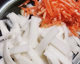 ばーばの大根と人参のきんぴら作り方1写真