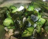 給食の「海藻サラダ」♡シンプルバージョン作り方3写真