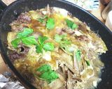 牛肉とゴボウの柳川風作り方10写真