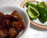 お弁当に♪ミートボールで肉詰めピーマン作り方1写真