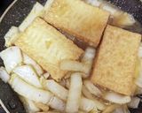 簡単10分副菜★絹厚揚げと白菜の甘とろ煮作り方4写真