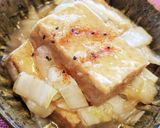 簡単10分副菜★絹厚揚げと白菜の甘とろ煮作り方6写真