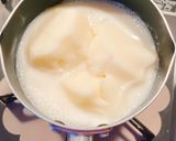 温めて飲む☆ホット杏仁ドリンク作り方1写真